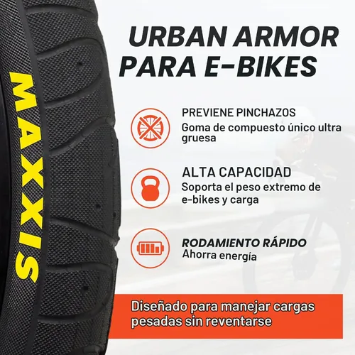Vista 2 de Anquilostoma Maxxis Compuesto único Neumático de bicicleta BMX
