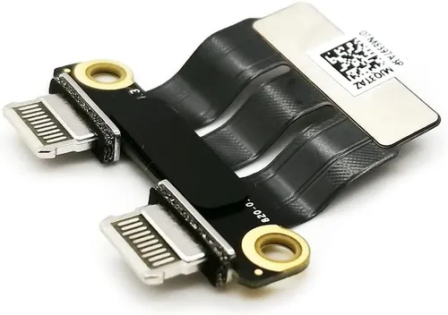 Vista 4 de DC Power Jack E/S USB-C Board Flex Cable 820-00484-02 820-01646-A Reemplazo para MacBook Pro 13" 15" A1706 A1707 (finales de 2016-mediados de 2017)