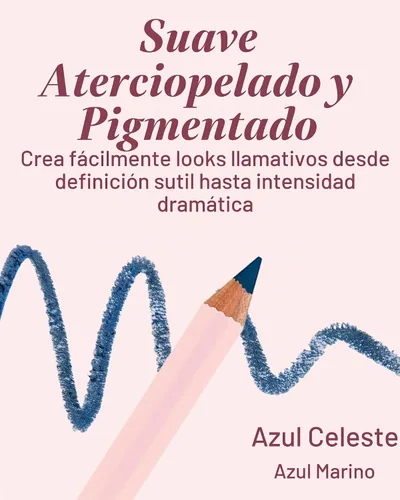 Vista 3 de Lápiz delineador de ojos, Azure, 2 onza, Celeste Azul marino