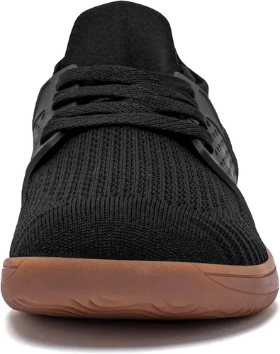 Vista 4 de HOBIBEAR Zapatos minimalistas anchos para caminar para hombre y mujer, suela sin caída, relajación óptima