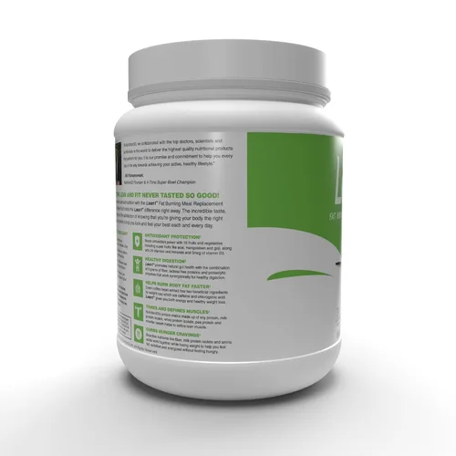 Vista 6 de Nutrition 53 Lean 1 - Batido de proteínas para quemar grasa, sabor a vainilla, 15 porciones