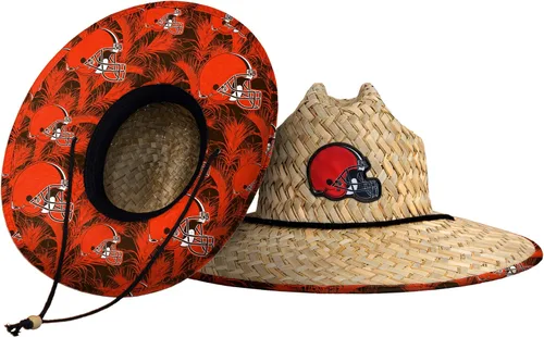 Vista 57 de FOCO - Sombrero de paja con logotipo de equipo universitario de NCAA y estampado floral para hombre
