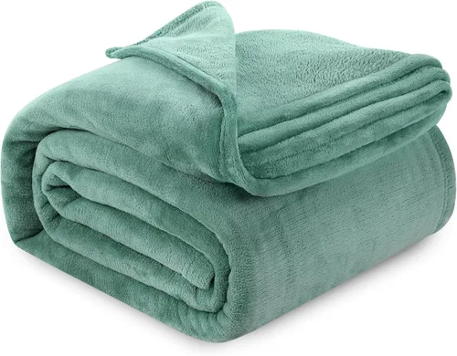 Vista 42 de Utopia Bedding Manta de forro polar negro, tamaño individual, ligera, mullida, suave, antiestática de microfibra (60 x 80 pulgadas)