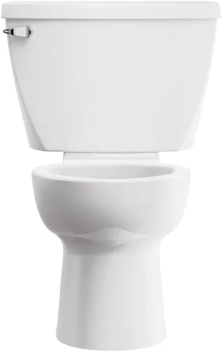 Vista 8 de American Standard 2462016.020 Cadet Asistente de presión de dos piezas con inodoro áspero de 12 pulgadas, parte delantera alargada, 1.6 GPF