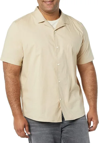 Vista 4 de Tienda Essentials Camisa de vacaciones de corte estándar para hombre