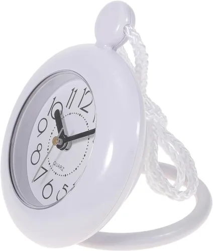 Vista 7 de LIOOBO Reloj de baño de bucle, reloj de baño resistente al agua, digital, resistente al agua, despertador, reloj de pared, reloj de ducha