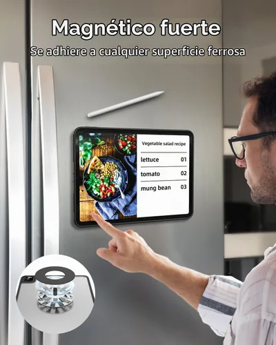 Vista 3 de Funda Magnética para iPad Air de 5ª Generación 2022 / Funda para iPad Air 4ª 2020 de Doble Capa con Folio Magnético, Ángulos Múltiples y Soporte