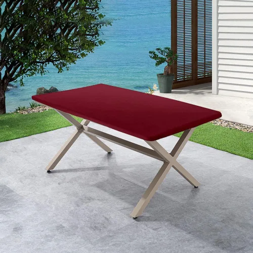Vista 18 de Mantel impermeable con borde elástico, mantel lavable para exteriores, patio, cocina y comedor, 23 pulgadas, redondo, ajuste apretado, color negro