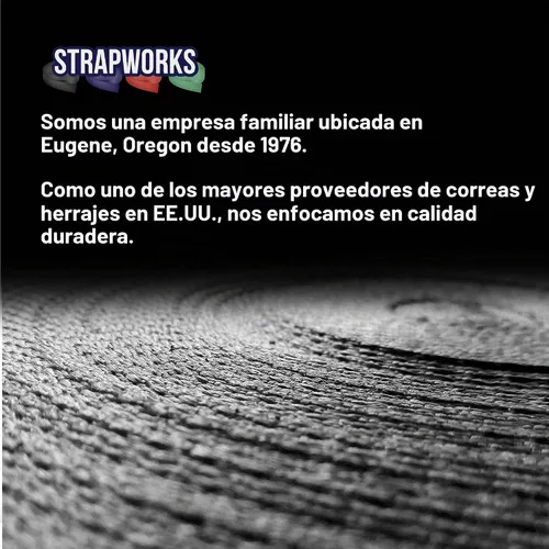 Vista 6 de Correa trenzada de polipropileno pesado de Strapworks, para productos de hacer uno mismo, para mascotas, correas, reparación de equipamiento de Negro