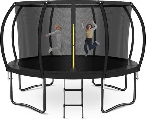 Vista 13 de Zevemomo - Trampolines de 8.0 pies, 10.0 pies, 12.0 pies, 14.0 pies, 16.0 pies, para exteriores, trampolines para niños y adultos, trampolines