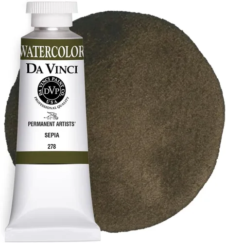 Vista 103 de DA VINCI PAINTS Pintura Acuarela Profesional para Artistas, Azul Cobalto, 15mL