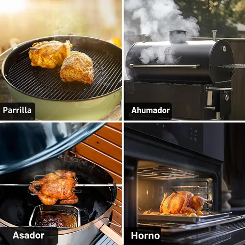 Vista 6 de TempPro TempSpike - Termómetro inalámbrico para carne de 500 pies con sonda