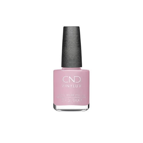 Vista 17 de CND Vinylux Esmalte de uñas de larga duración rosado, brillo similar al gel y color resistente al desconchonamiento, 0.5 fl oz Aurora #295
