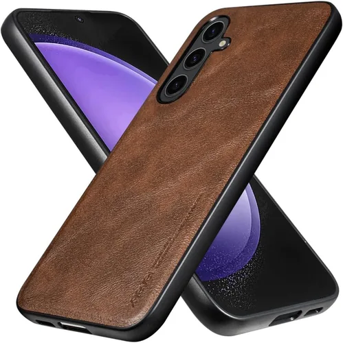 Vista 74 de X-level Funda para Samsung Galaxy Z Flip 6, delgada funda delgada de piel sintética para teléfono, TPU suave, a prueba de golpes, protección Negro