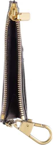 Vista 56 de SEAVILIA Tarjetero llavero cartera para mujer con ventana de identificación RFID monedero regalo abeja delgada minimalista pequeña cartera