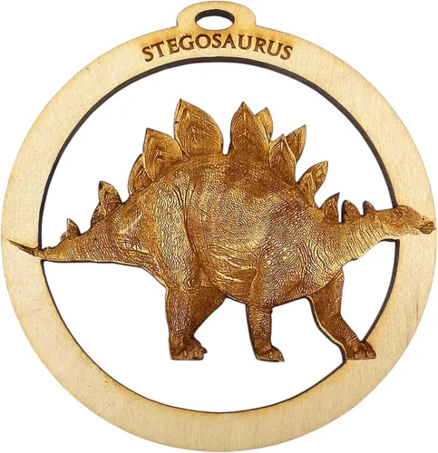 Vista 10 de Ankylosaurus - Adorno de dinosaurio para niños, adornos de Navidad para niños y niñas, lindo recuerdo de fiesta de dinosaurio, decoraciones únicas