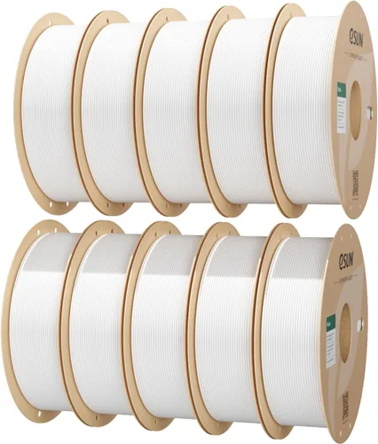 Vista 43 de eSUN Filamento PLA Mate 1.75mm, Filamento PLA Mate para Impresora 3D, Carrete de 1KG, Filamento de Impresión 3D para Impresoras 3D, Carrete