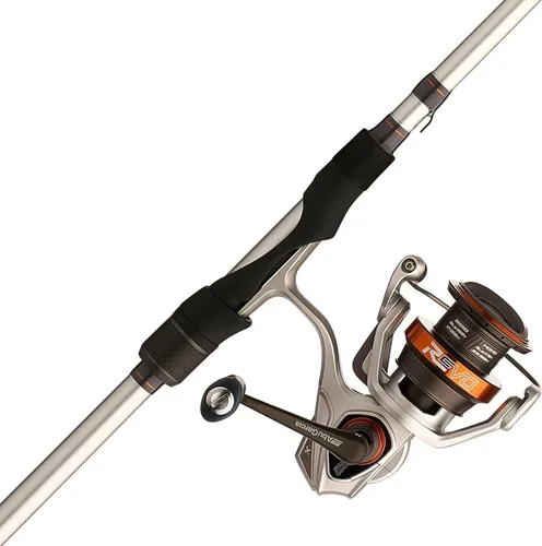 Vista 6 de Abu Garcia Revo X Carrete Giratorio y Combo de Caña de Pesca