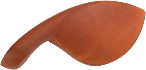 Vista 4 de Accesorios de violín 4/4, kit completo de piezas de madera para violín con soporte para barbilla, clavijas de afinación de corcho