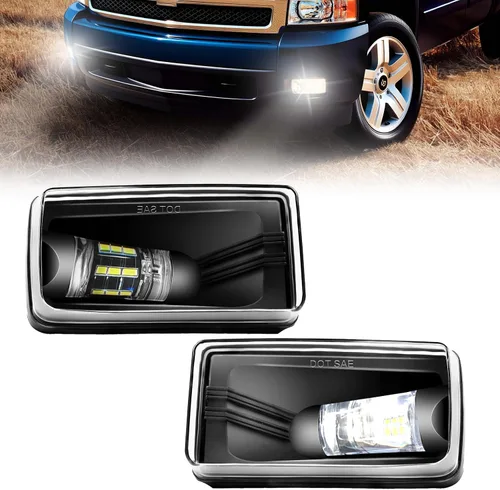 Vista 15 de Luces antiniebla de conducción compatibles con lámparas de parachoques delantero Honda CRV 2007 2008 2009 con bombillas halógenas H11 de 12 V 55 W