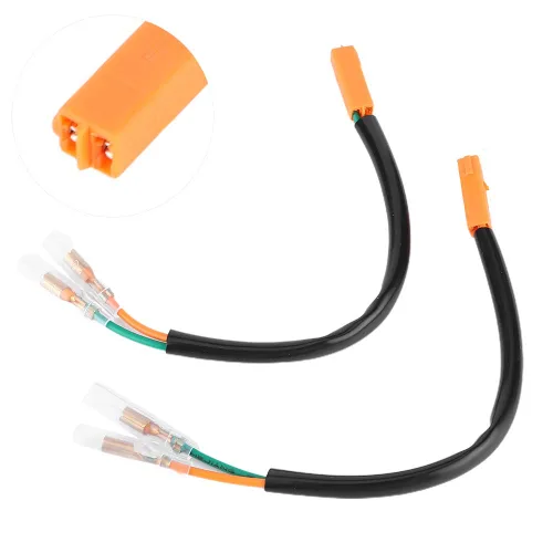 Vista 6 de Acouto Para Adaptadores de cableado de giro XF220102 Motocicleta Turn Plug Convertidor Piezas de Reemplazo para Z125 Z250 Z300 Z650 Z900