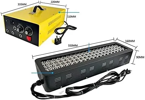 Vista 4 de Lámpara LED de curado UV ajustable de alta intensidad de 4000 W, efecto de luz, luz UV, lámpara sólida, tinta LED, barniz, pegamento UV