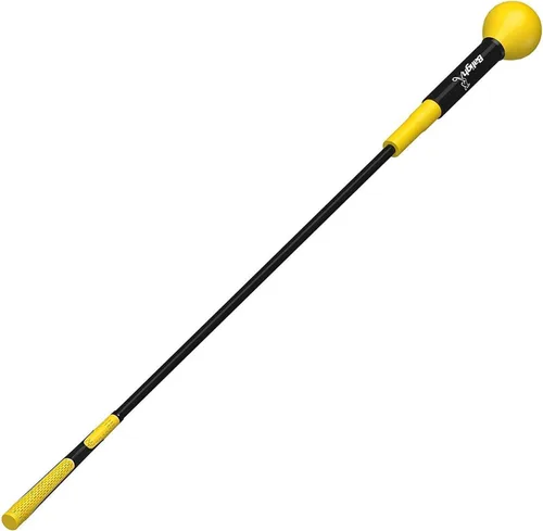 Vista 9 de Entrenador de swing de golf de 48 pulgadas/40 pulgadas, palo de calentamiento para fuerza, flexibilidad, entrenamiento de tempo, ayuda de práctica