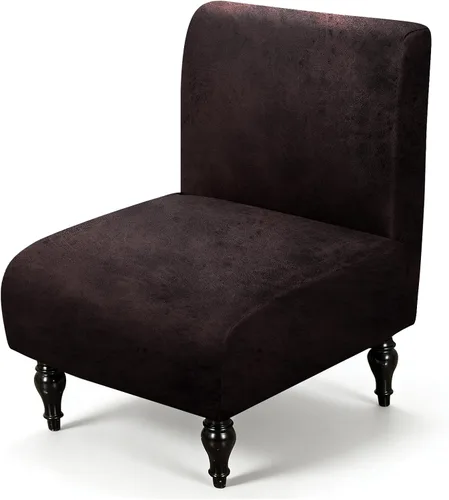 Vista 11 de ANARACHON Funda para silla decorativa sin brazos, extraíble, lavable, antideslizante, protector de muebles para el hogar, hotel, sala de estar