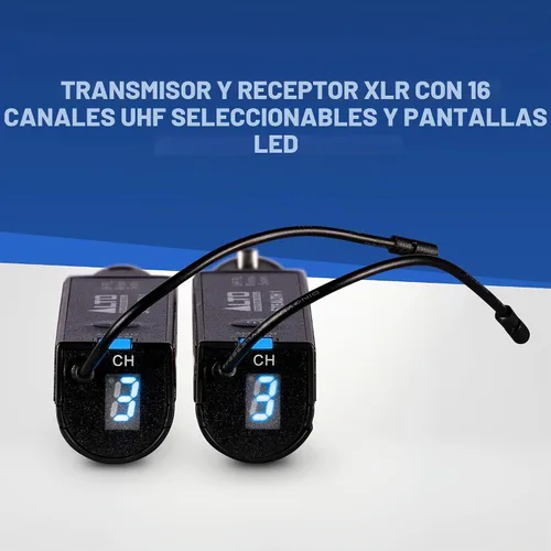 Vista 3 de ALTO Sistema de audio inalámbrico Stealth 1 Mono UHF XLR