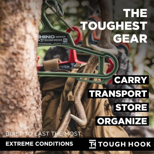 Vista 8 de Rhino Tough Hook - Perchas resistentes: chaleco con peso y armadura