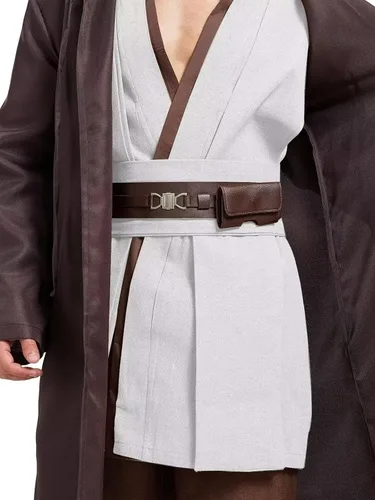 Vista 5 de Anakin - Disfraz de túnica con capucha para adultos, para Halloween, cosplay, uniforme
