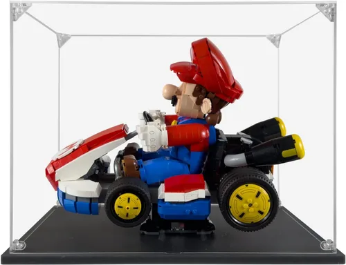 Vista 7 de Vitrina acrílica compatible con LEGO Super Mario 64 Question Mark Block #71395, vitrina a prueba de polvo (solo funda) (juegos de Lego no incluidos)