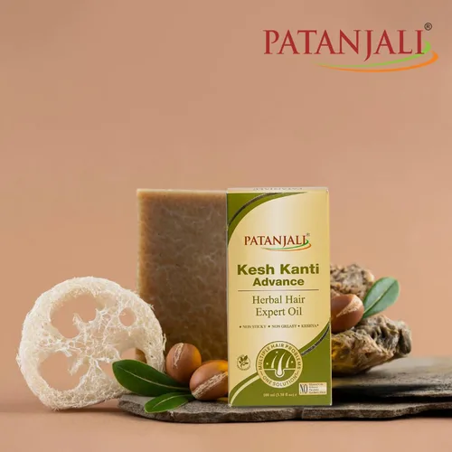 Vista 3 de Patanjali Kesh Kanti Herbal Hair Expert Oil - 100 ml / 3.38 fl oz