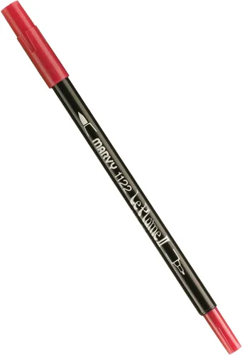 Vista 17 de Uchida 1122-C-3 Marvy Extra Fine Tip Le Plume II Rotulador de doble punta, azul