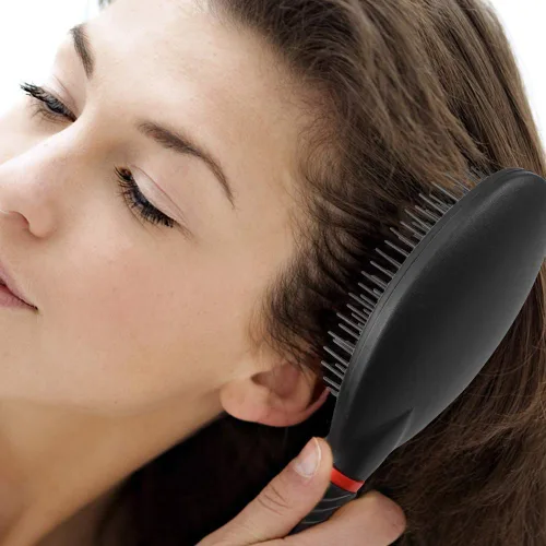 Vista 7 de Juego de 5 peines de pelo profesionales para salón de belleza, juego de brochas de peluquería para peluquería, espejo y soporte, kit de peine
