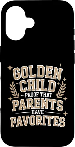 Vista 32 de Golden Child Mom's Favorite Gifted Kids Sibling Rivalry Art Case for iPhone 17