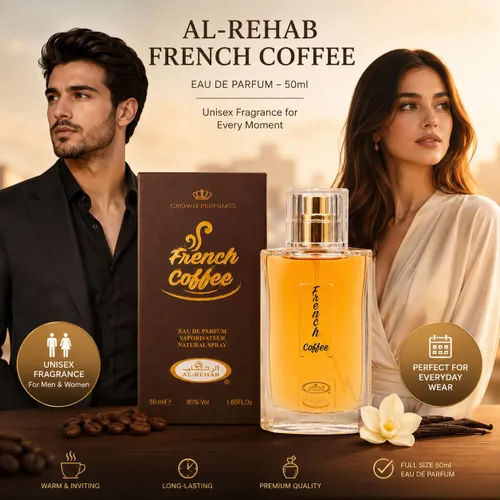 Vista 8 de Al-Rehab Café francés EDP-50ML (1.65 onzas)