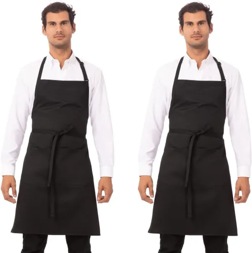 Vista 7 de Chef Works Delantal de carnicero unisex