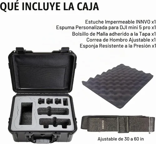 Vista 9 de INNVO Funda rígida para DJI Air 3S / Air 3