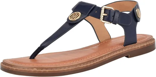 Vista 10 de Tommy Hilfiger Bennia - Sandalias para mujer Beige multicolor