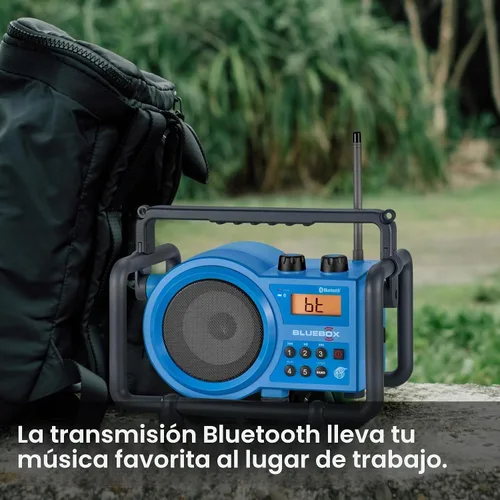 Vista 6 de Sangean Compact Ultra Rugged receptor de radio Azul