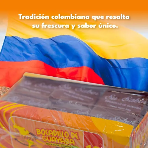 Vista 4 de Su Sabor Pasta de Guayaba / Bocadillo de Guayaba 18 unidades (Veleño Rojo)