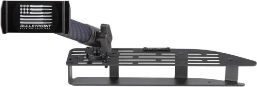 Vista 2 de Bulletpoint Mounting Solutions RubiGrid Soporte de teléfono de metal para montaje en tablero compatible con Chevrolet Silverado y GMC Sierra 2022+
