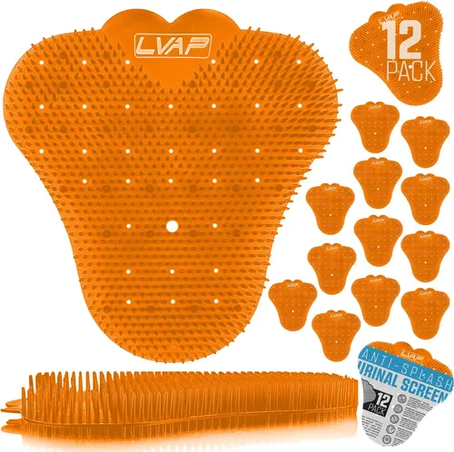 Vista 8 de LVAP Desodorante para Pantalla de Urinario (Paquete de 12) - Pastillas Anti-Salpicadura para Urinario, Desodorante para Inodoro, Pantallas