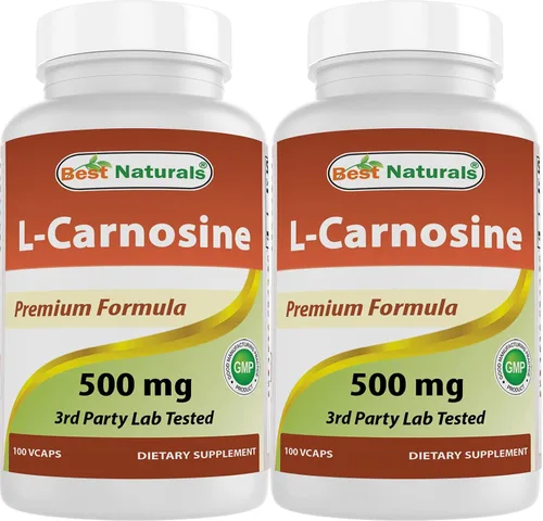 Vista 9 de Best Naturals L-Carnosina 500 mg 100 Vcaps (100 unidades (paquete de 1))