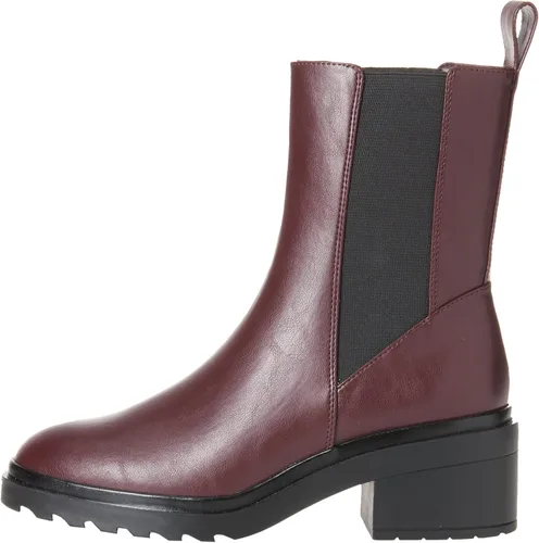 Vista 7 de Tienda Essentials Botas Chelsea con suela gruesa para mujer