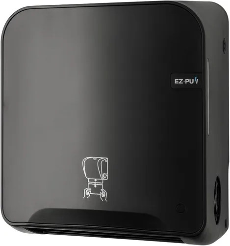 Vista 3 de EZ-Pull 5300B-EZ - Dispensador de papel de toalla manual manual de alta capacidad montado en la pared, color negro
