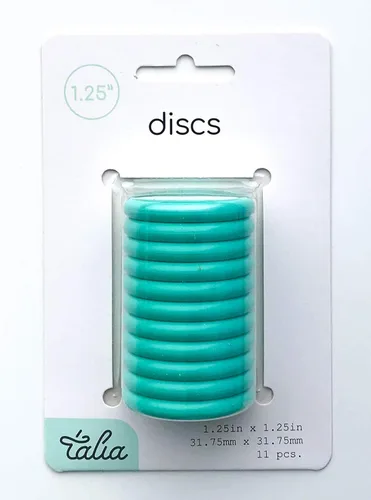 Vista 13 de Talia Cuaderno de discos - Discos (rosa de los años 90, 1 pulgada)