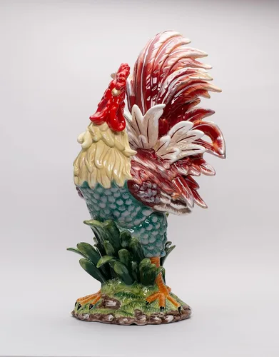 Vista 6 de Appletree Design - Figura de gallo de un día en el campo, 23-1/2 pulgadas de alto