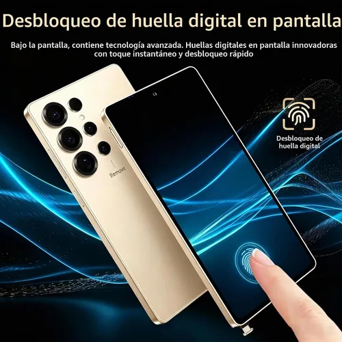 Vista 9 de Teléfonos celulares desbloqueados I25 Ultra 5G, bolígrafo integrado, 256 GB+8 GB teléfono desbloqueado, pantalla grande FHD+ de 6.99 pulgadas
